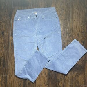 Stio Women’s Blue Rivet Cord Corduroy Skinny Straight Pants Size 8S Item 1275